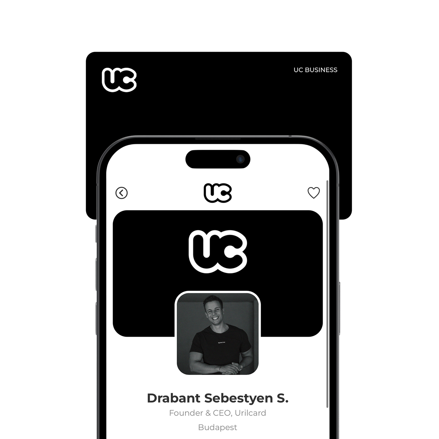 Urilcard | Standard digitális névjegykártya + Digitális névjegykártya szoftver