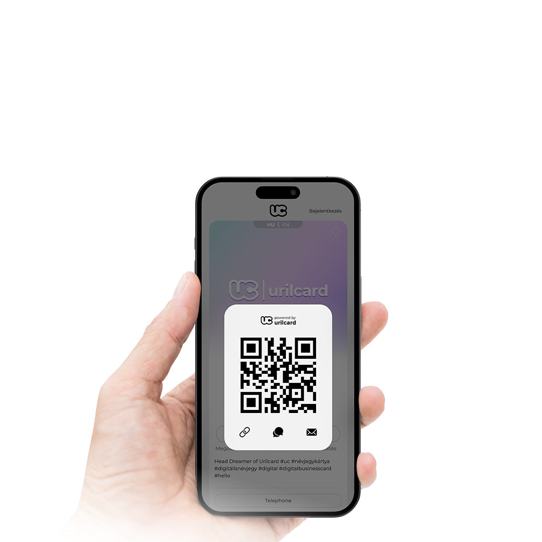 Urilcard | Digitális névjegykártya